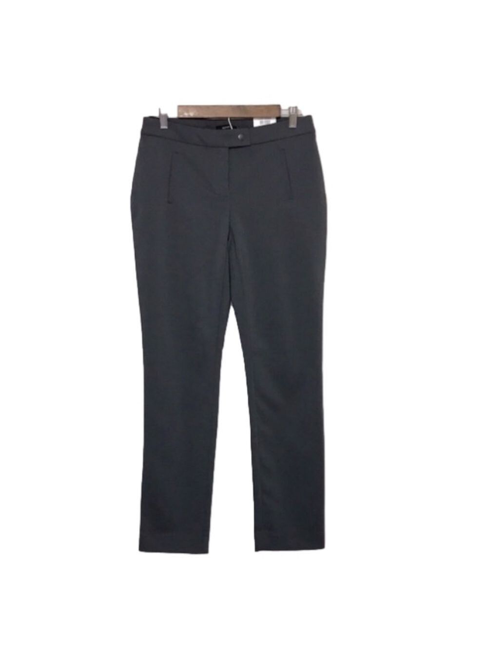 NWT Alfani Tummy Control Grey Dress Pants Size 4